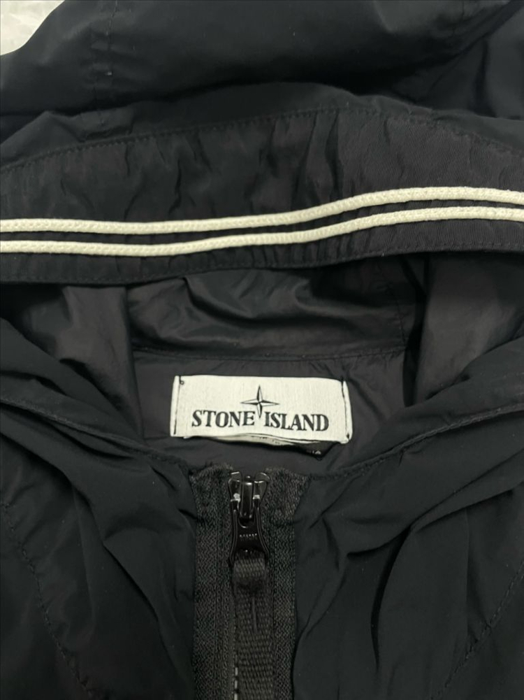 스톤아일랜드 스킨터치 나일론 후드 바람막이 자켓 [L] 이미지