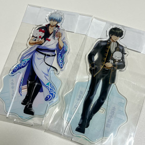 은혼 산리오 콜라보 긴토키 히지카타 아크릴스탠드 일괄 이미지