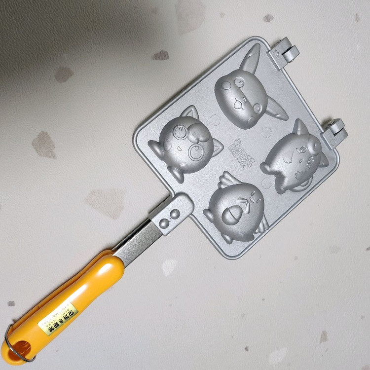 포켓몬 도리야끼 팬 핫케이크 팬 빵틀 피카츄 푸린 럭키 이미지