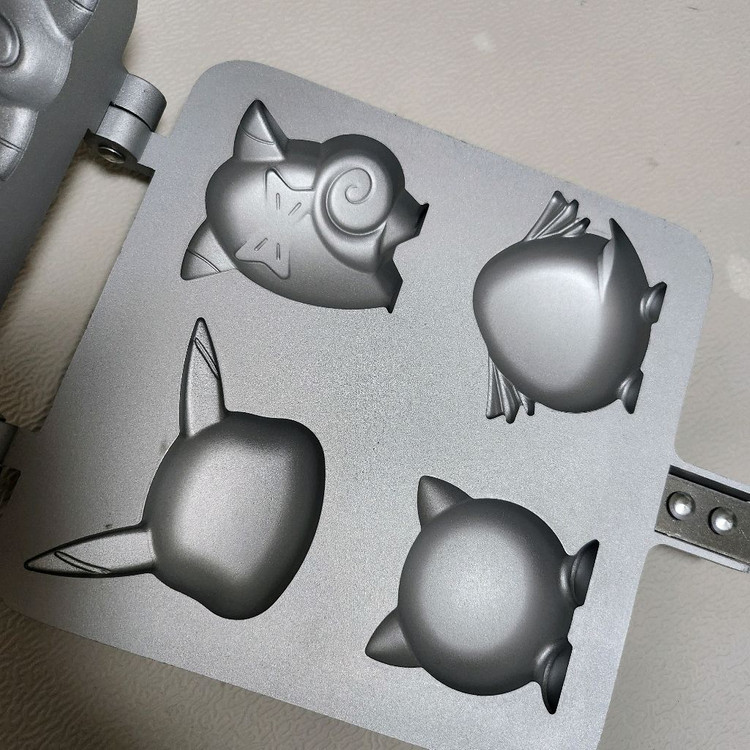 포켓몬 도리야끼 팬 핫케이크 팬 빵틀 피카츄 푸린 럭키 이미지