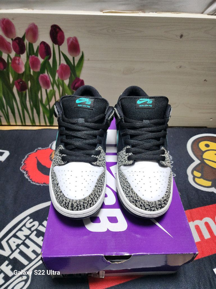 나이키 SB 덩크 로우 프로 클리어 제이드 275mm 이미지