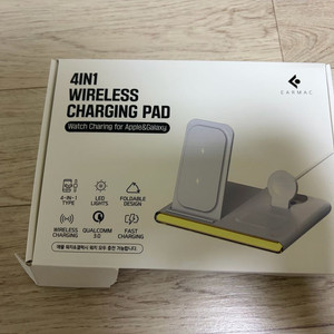 이어맥 4in1 무드등 무선충전패드 15W 고속 충전기 이미지