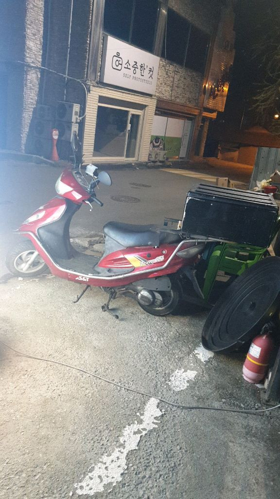 충북청주 비버125cc오토바이 이미지