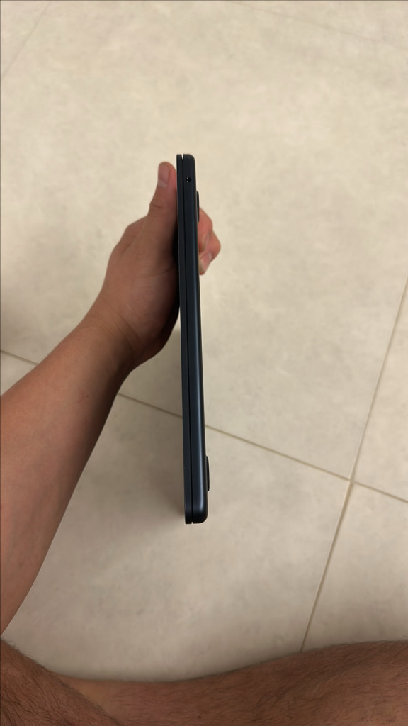 맥북 에어 m2 미드나이트 13 배터리100 이미지