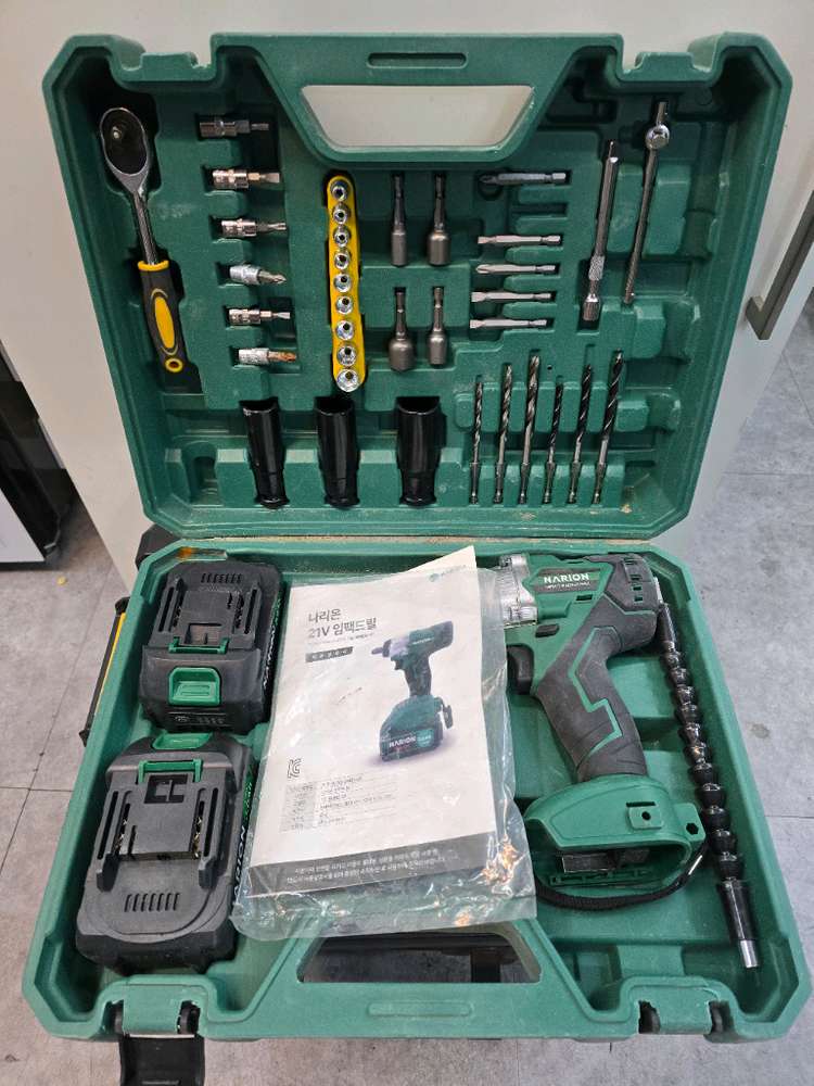 21V 임팩드릴 전동공구 세트 이미지