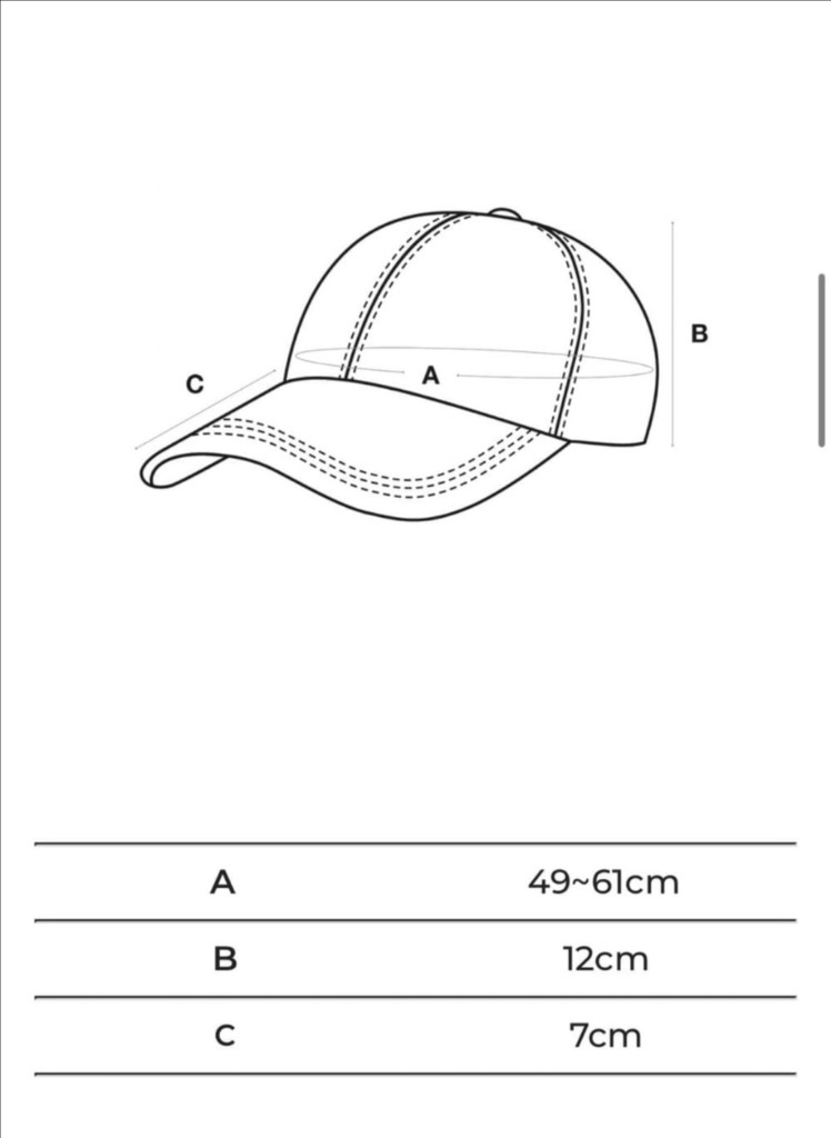 nos7 볼캡 이미지