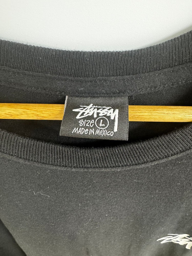 스투시 리플렉션 자수정 반팔 티셔츠 블랙 L 사이즈 팝니다. Stussy 이미지