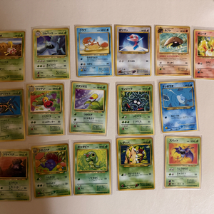 포켓몬 카드 초판 일판 b급 이미지