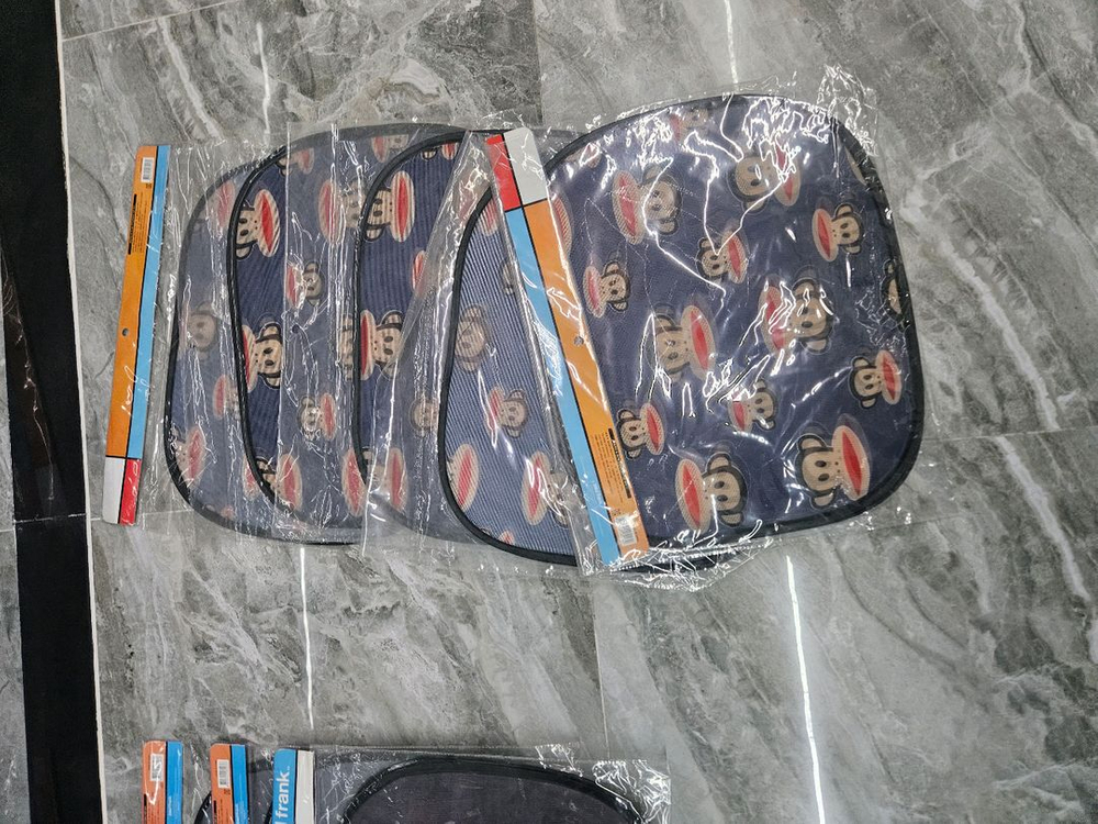 [새제품]폴랑크 캐릭터 차량용 선바이저 블라인드 햇빛가리개 세트 사진에 보이는 모든 제품 8개 이미지