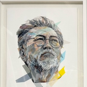 문재인 대통령님 그림(보증서 유) 이미지