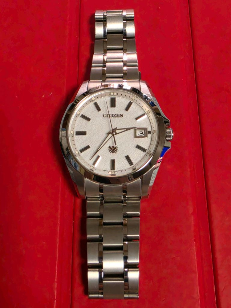 더시티즌 닥종이 AQ4091-56a 시계 단품손목둘레 17cm 까지 가능11시방향 눈에띄는 기스 사진참조.그외 생활 이미지