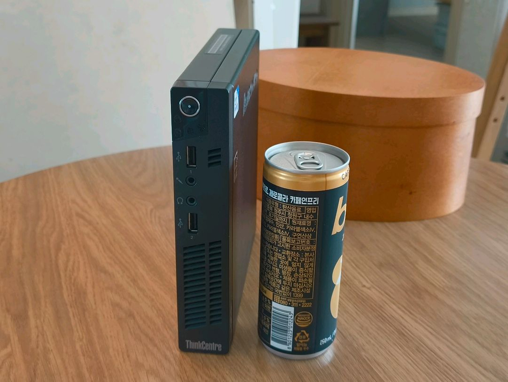 레노버 ThinkCentre M72e 초미니 PC 이미지