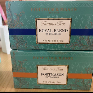 포트넘 앤 메이슨 티 및 쿠키(홍차|디카페인|티백) 이미지