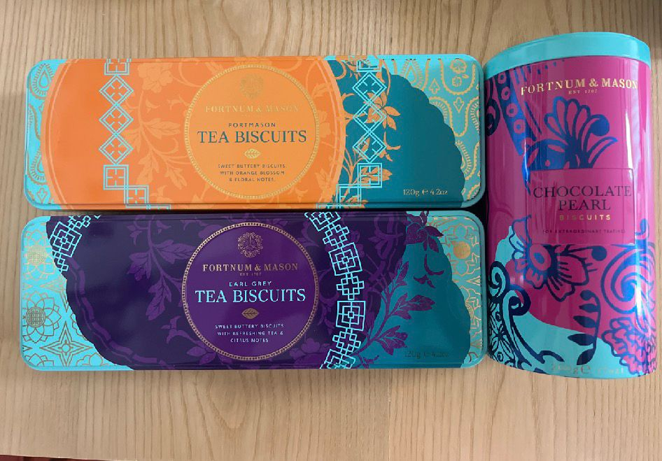 포트넘 앤 메이슨 티 및 쿠키(홍차|디카페인|티백) 이미지
