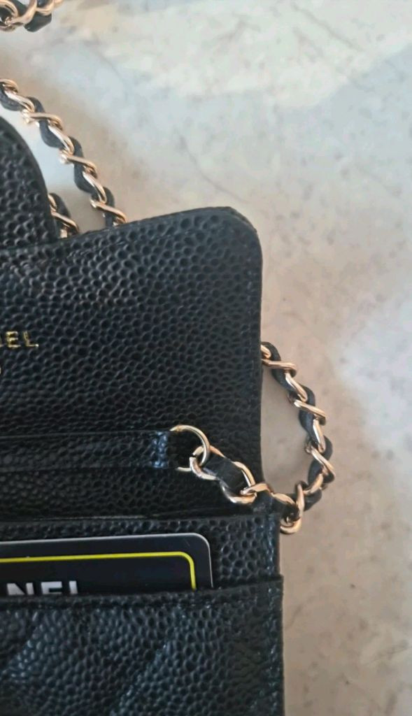 퀼팅체인 카드지갑 이미지