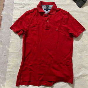 타미힐피거 반팔카라티 레드 M 이미지