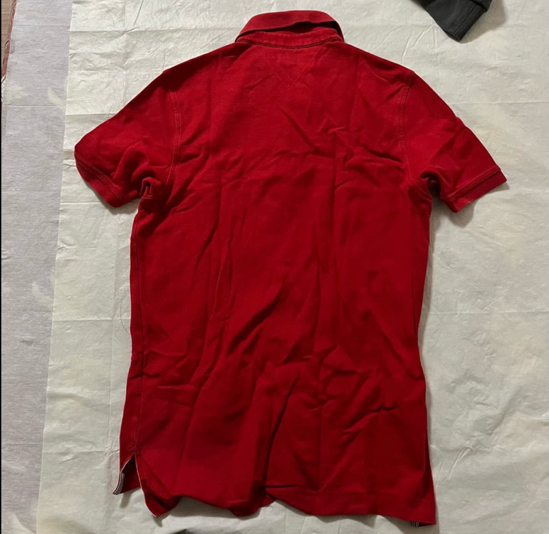 타미힐피거 반팔카라티 레드 M 이미지