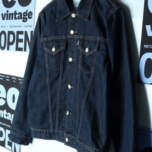 (L-XL) 리바이스 집업 바람막이 점퍼자켓 데님 청 이미지