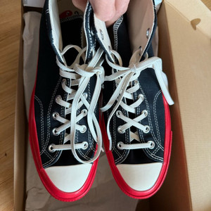 컨버스 꼼데가르송 플레이 하이탑 295 이미지