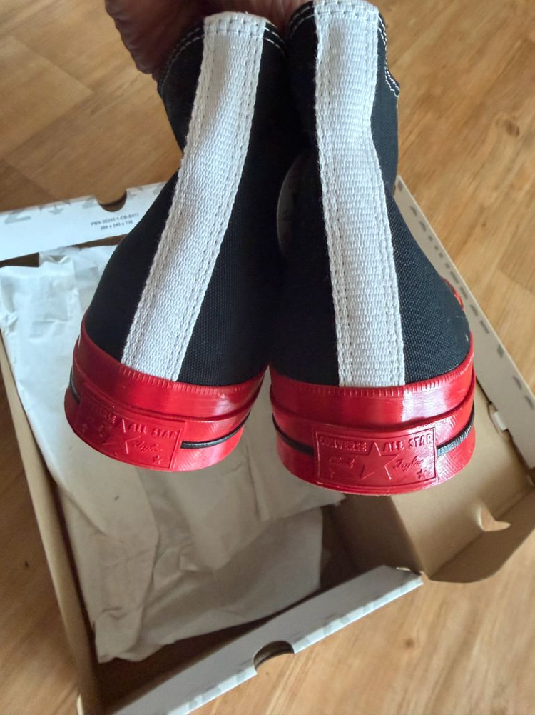 컨버스 꼼데가르송 플레이 하이탑 295 이미지