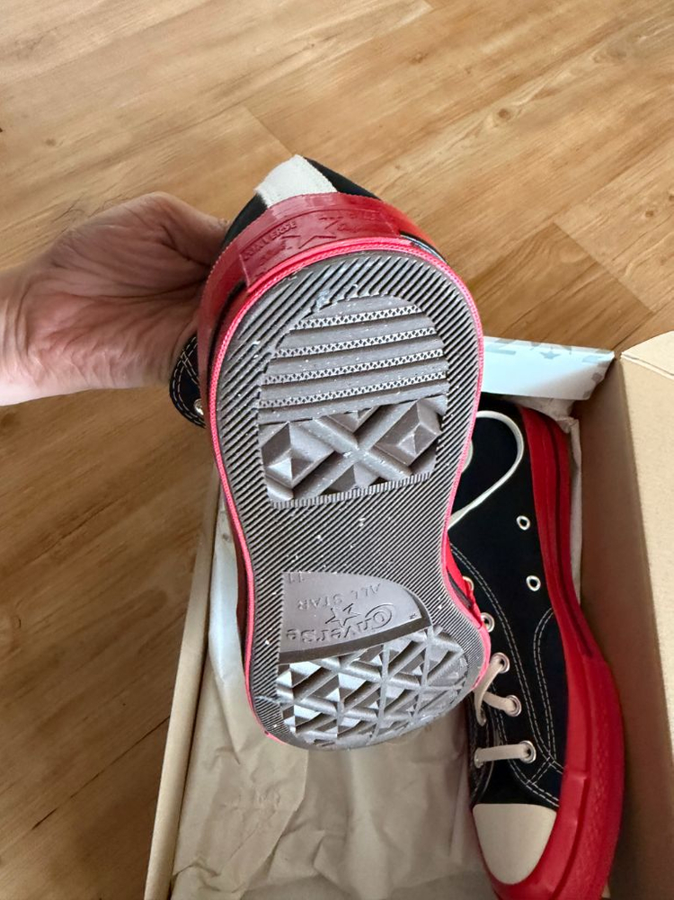 컨버스 꼼데가르송 플레이 하이탑 295 이미지