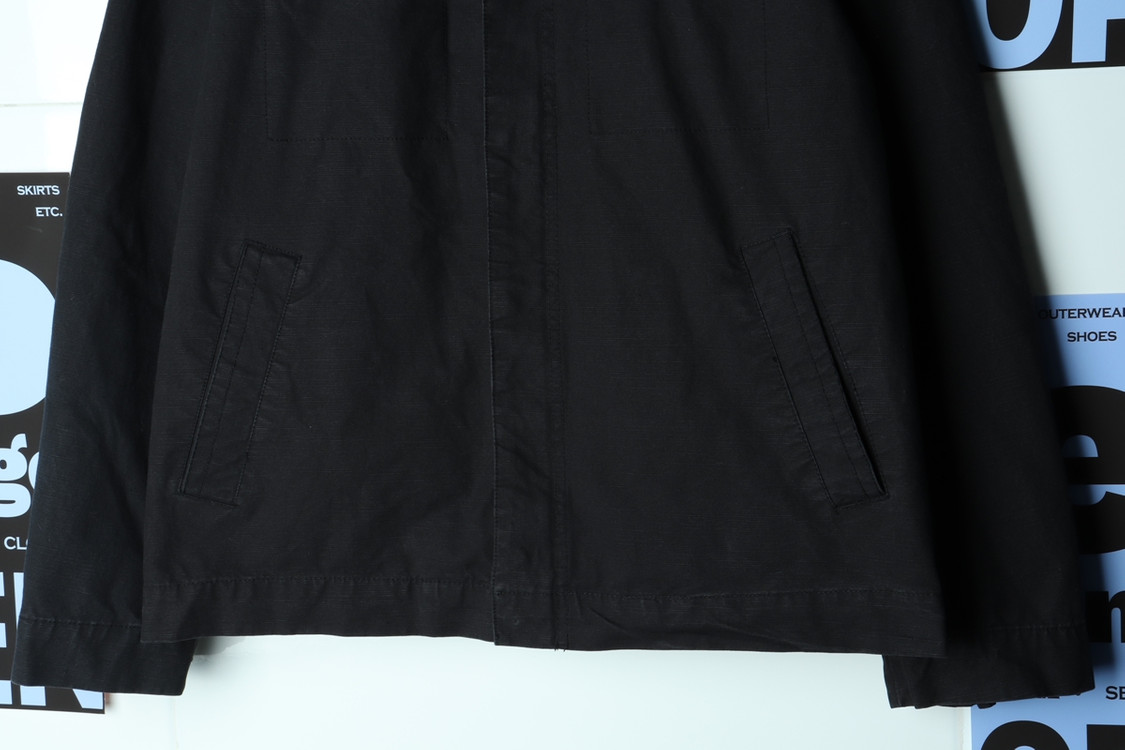 (XL-2XL) 리바이스 집업 바람막이 점퍼자켓 블랙 이미지