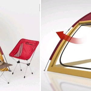 그늘막 텐트+매트, 구이바다 버너, 접이식 화로대. 아이스박스 캐리어 이미지