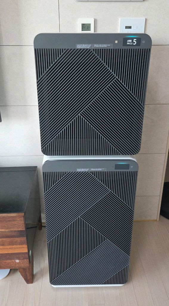 삼성 비스포크 큐브에어 공기청정기2단 대형팝니다. 이미지