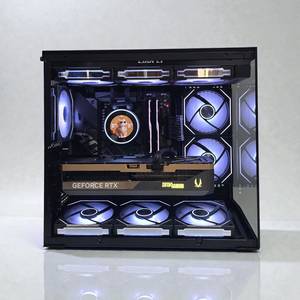 부산)라이젠9950X3D+RTX5080 리안리 게이밍PC 고사양 컴퓨터 반본체 이미지