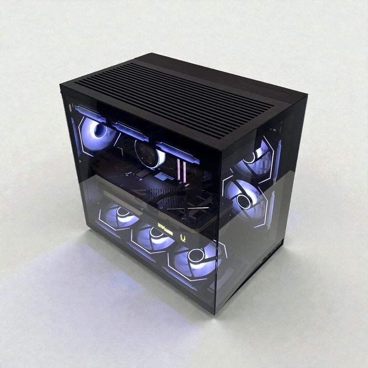 부산)라이젠9950X3D+RTX5080 리안리 게이밍PC 고사양 컴퓨터 반본체 이미지