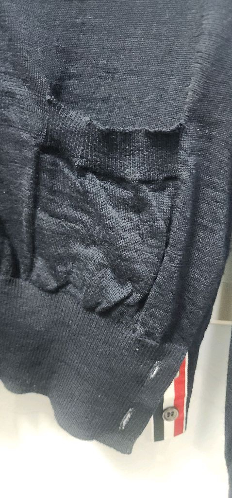 톰브라운 여성 사선 가디건 44~55 이미지