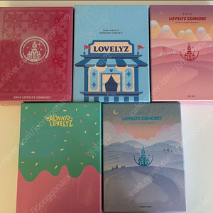 러블리즈 콘서트 블루레이 dvd 세트 이미지