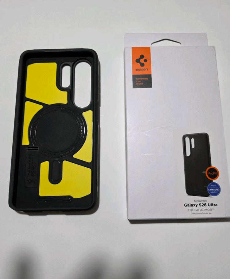 갤럭시 S26 울트라 슈피겐 터프 아머 맥핏 맥세이프 케이스 이미지