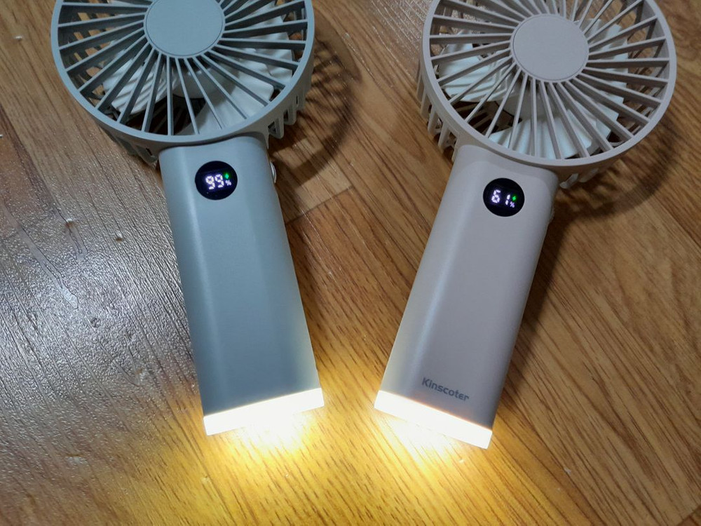 손풍기 손 선풍기 휴대용 무선 KINSCOTER 이미지