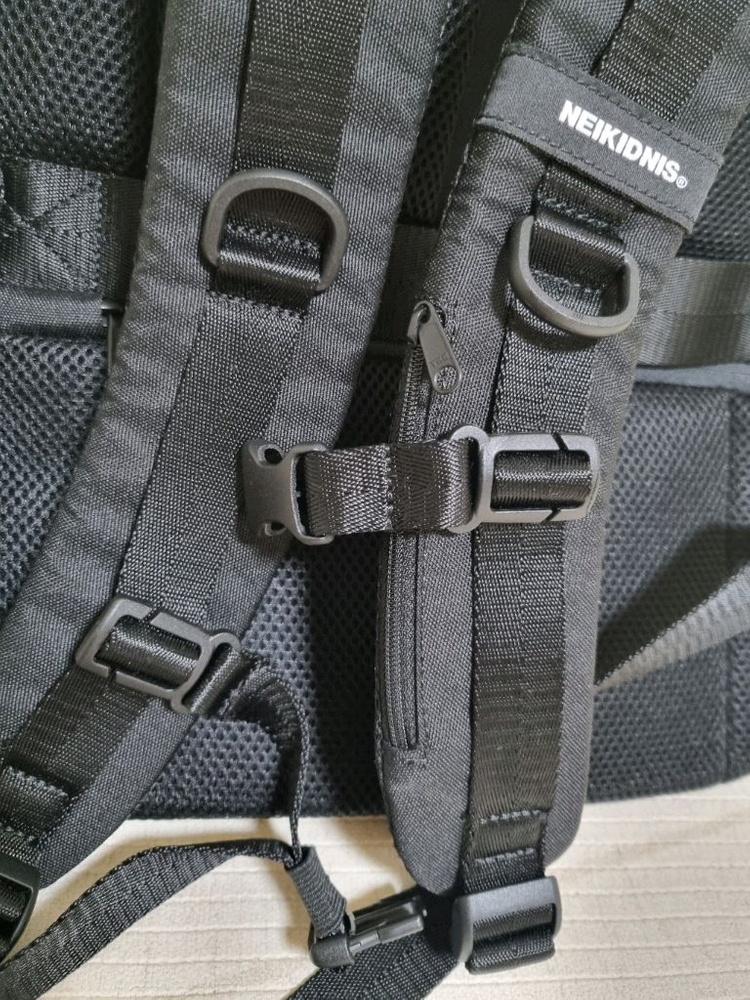 (새상품)네이키드니스 슈페리어 백팩. 라이트네이비 이미지