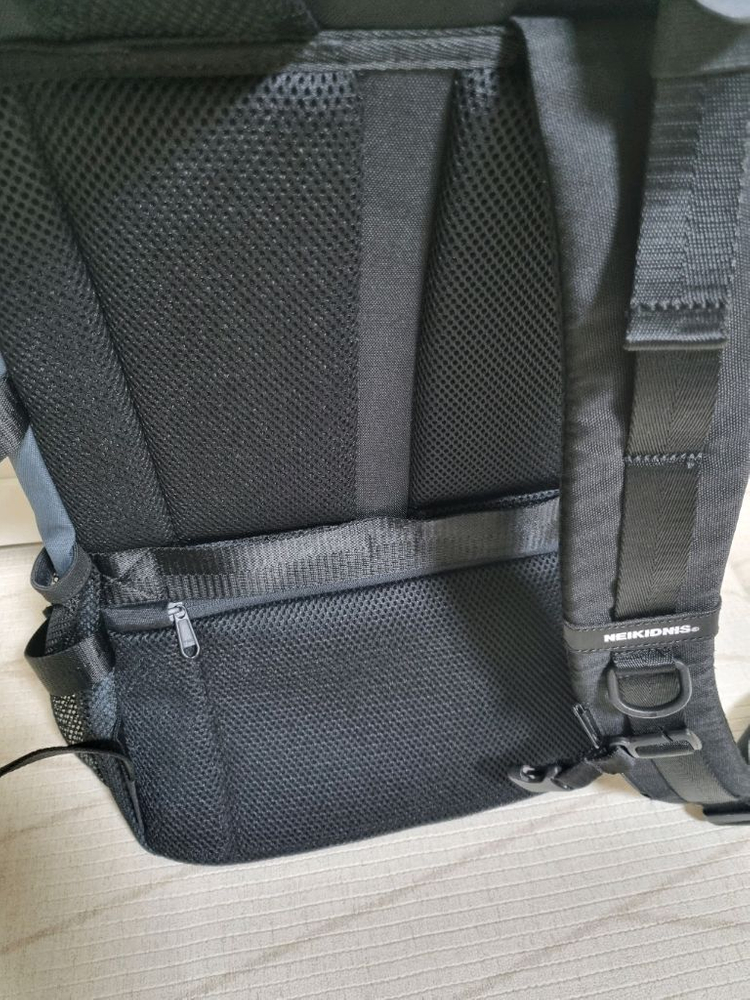 (새상품)네이키드니스 슈페리어 백팩. 라이트네이비 이미지