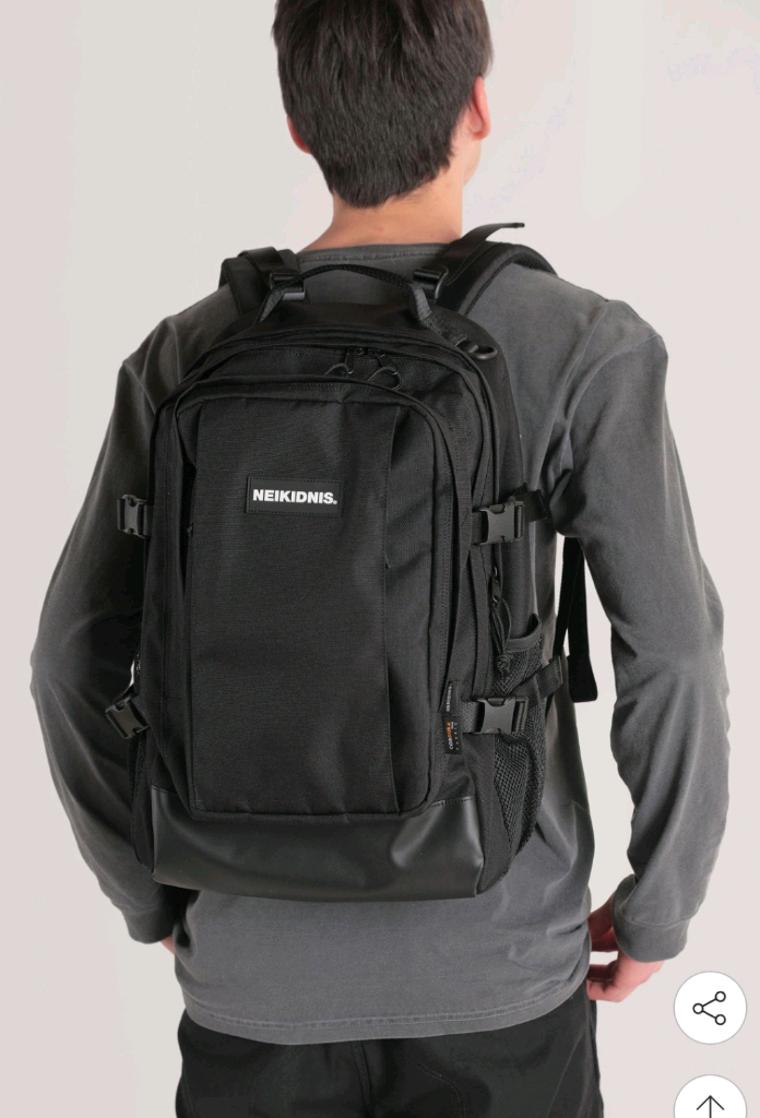 (새상품)네이키드니스 슈페리어 백팩. 라이트네이비 이미지