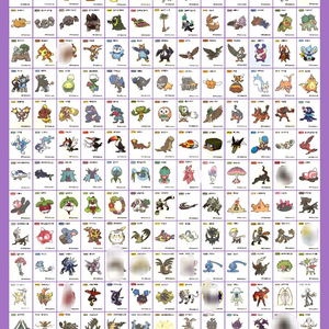 포켓몬시즌4띠부씰 판매2-2천~1만원 이미지