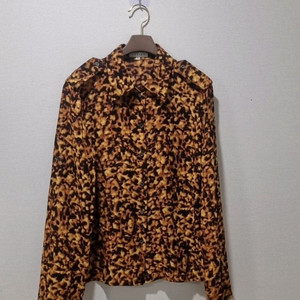 셀린느 레오파드 실크100 셔츠 블라우스 이미지