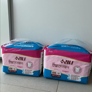 수려니 안심언더웨어 컴포트 중대형 10매입 * 2개입니다 이미지