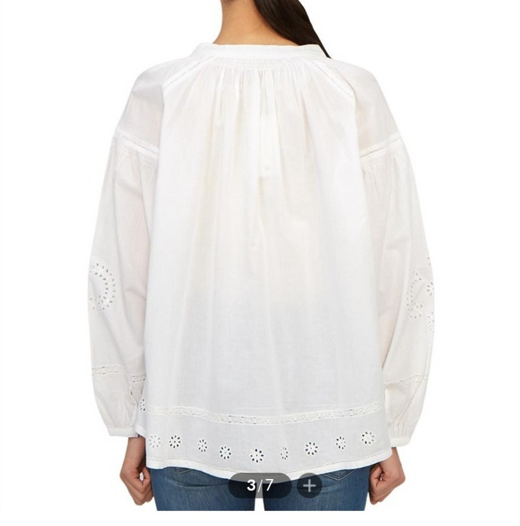 바네사 브루노 니포아 여성 블라우스 24-25ss 이미지