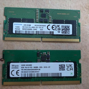 노트북 DDR5 8gb 미사용램 이미지