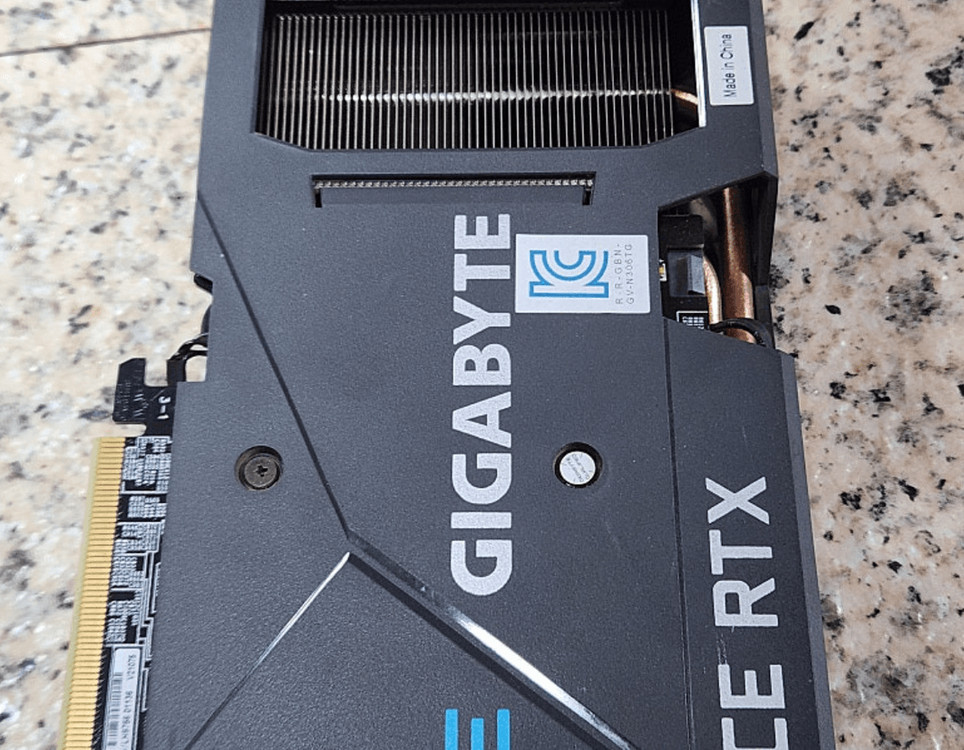 RTX 3060 Ti 그래픽카드 기가바이트 이 이미지