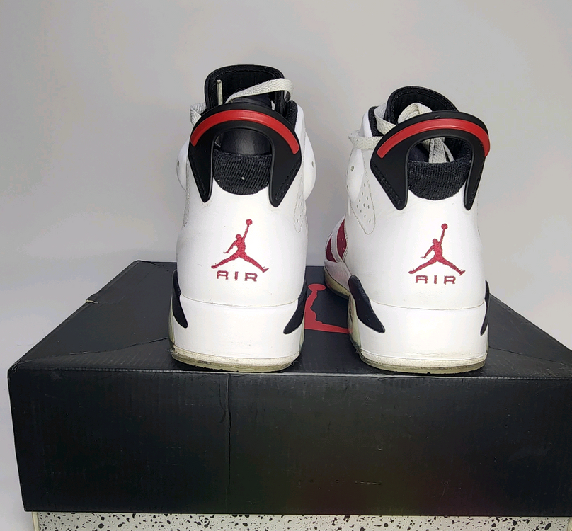 나이키 에어 조던 6 레트로 카마인 2014 모델입니다 275mm 이미지