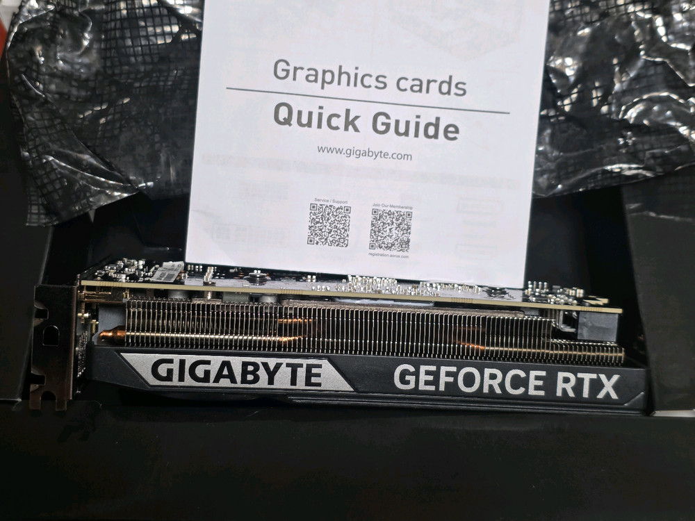기가바이트 RTX 5060 LP OC AS 32개월 남음 이미지
