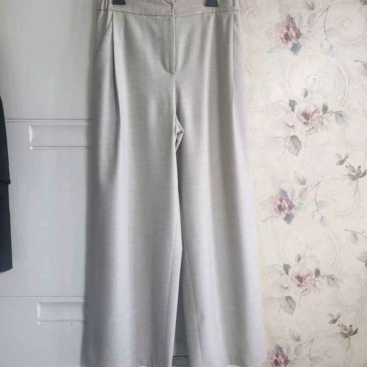 랑방 울 원턱 와이드팬츠 이미지