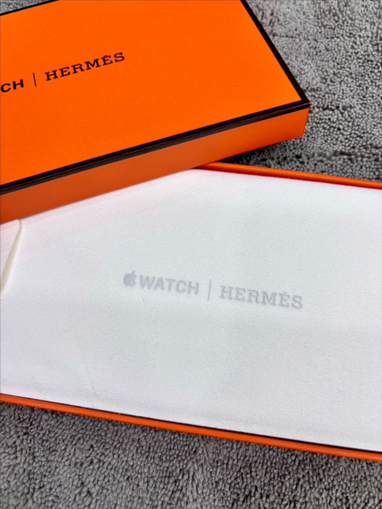 애플워치 에르메스 En Mer 스트랩 블루 뉘 이미지