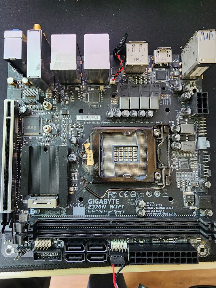 600W 파워서플라이 + 메인보드 세트(미니 PC용) 이미지