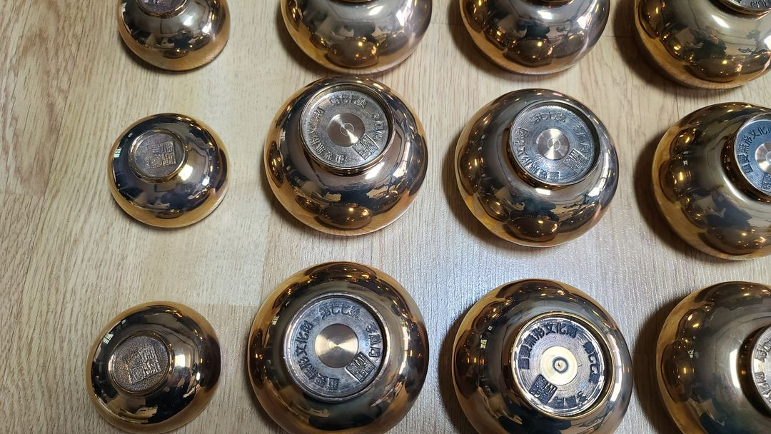 이봉주 방짜유기 놋그릇 반상기 이미지