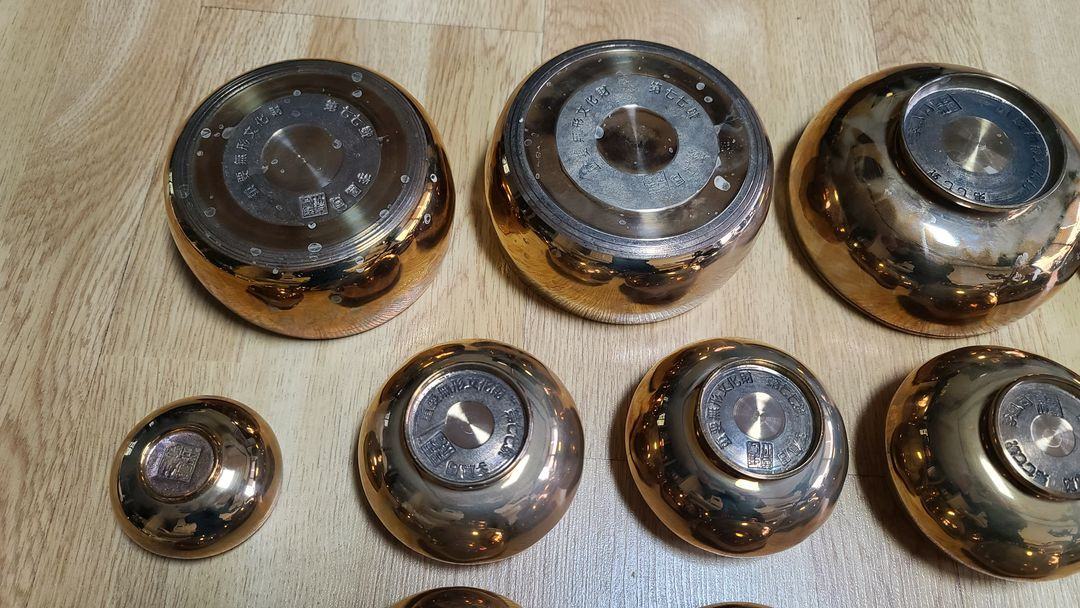 이봉주 방짜유기 놋그릇 반상기 이미지